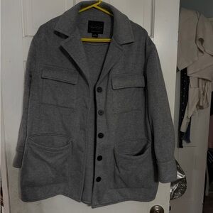 Women’s lightweight Gray Wool Jacket